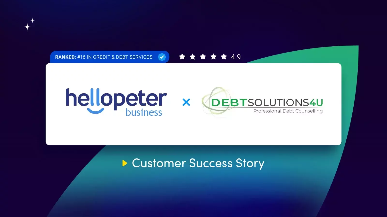 Debt Solutions 4 U x Hellopeter Business: Customer Success Story